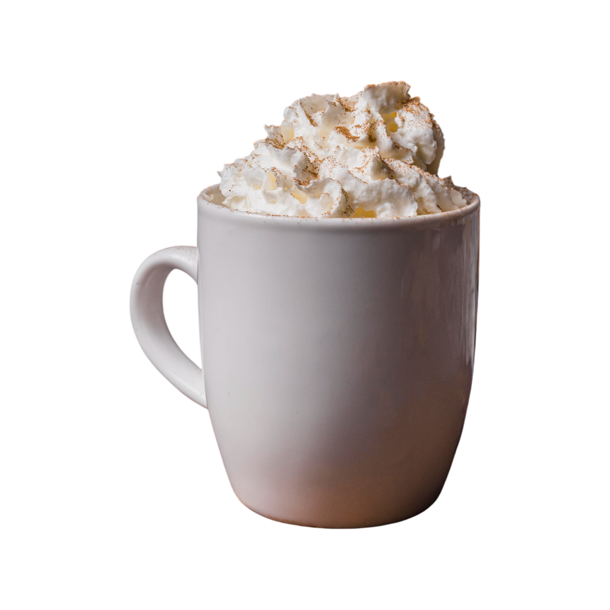 Capuccino com chantilly